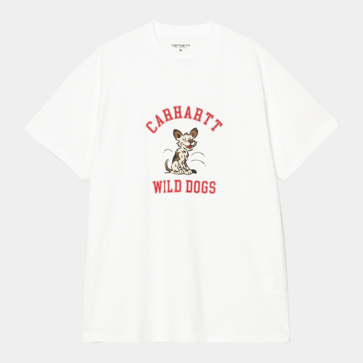 T-shirt Carhartt WIP Carhartt WIP Wild Dog T-Shirt Hvid | I035450_9, 0