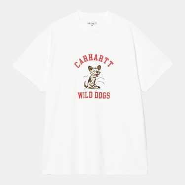 T-shirt Carhartt WIP Carhartt WIP Wild Dog T-Shirt Hvid | I035450_9, 0