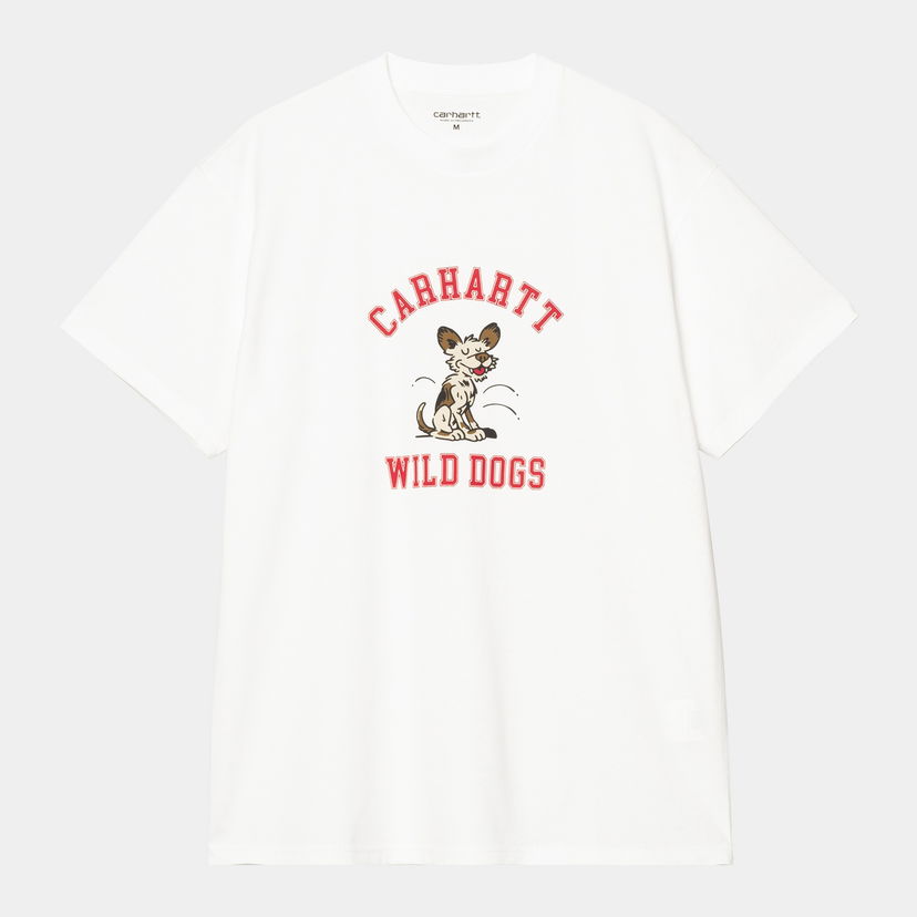 T-shirt Carhartt WIP Carhartt WIP Wild Dog T-Shirt Hvid | I035450_9