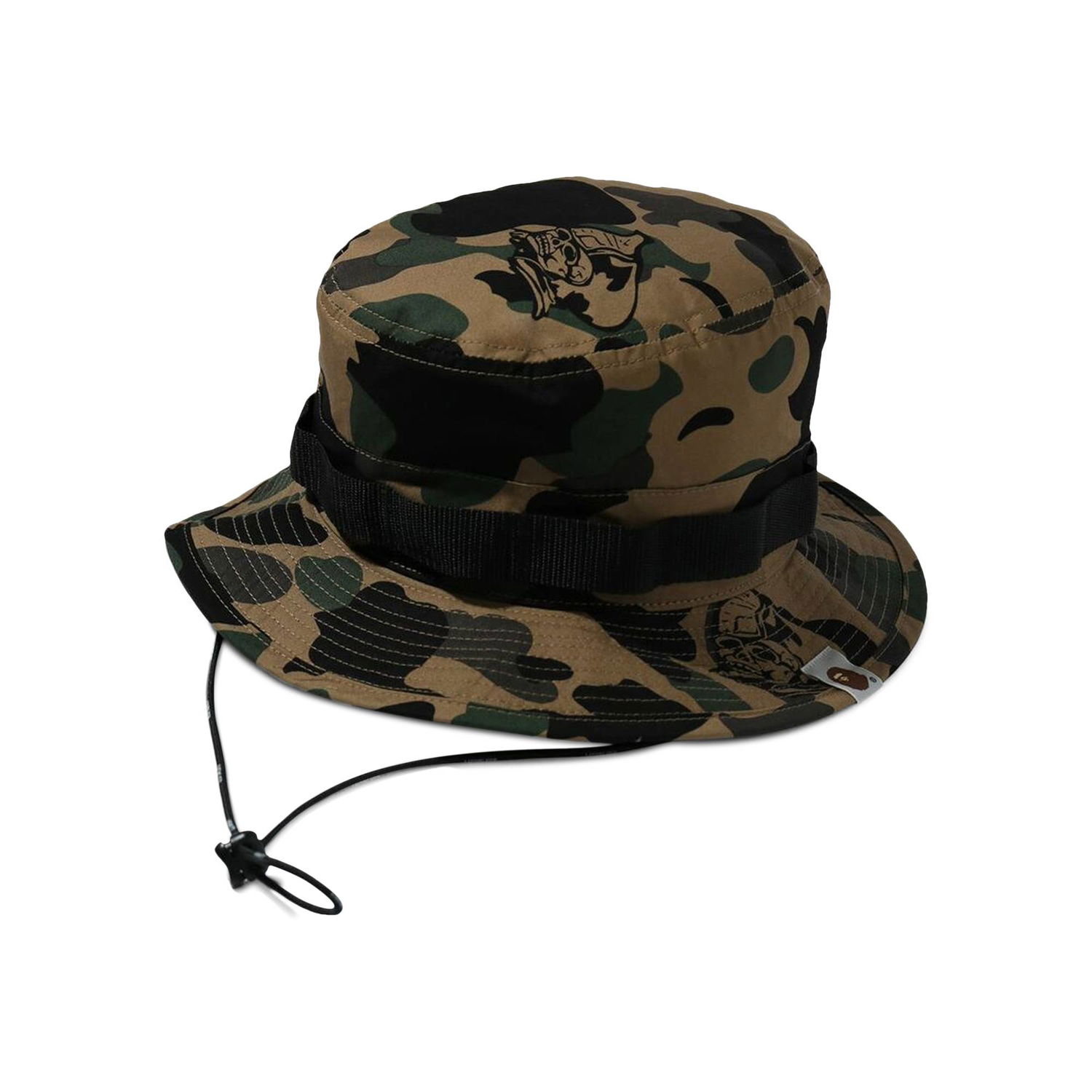 Hat BAPE Ursus Camo Military Hat Grøn | 1H20 180 002 OLIVE DRAB, 1