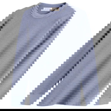 T-shirt BEAMS Beams Boy Thermal Crew Long Sleeve T-Shirt Blå | 1314-0091-654-75, 0
