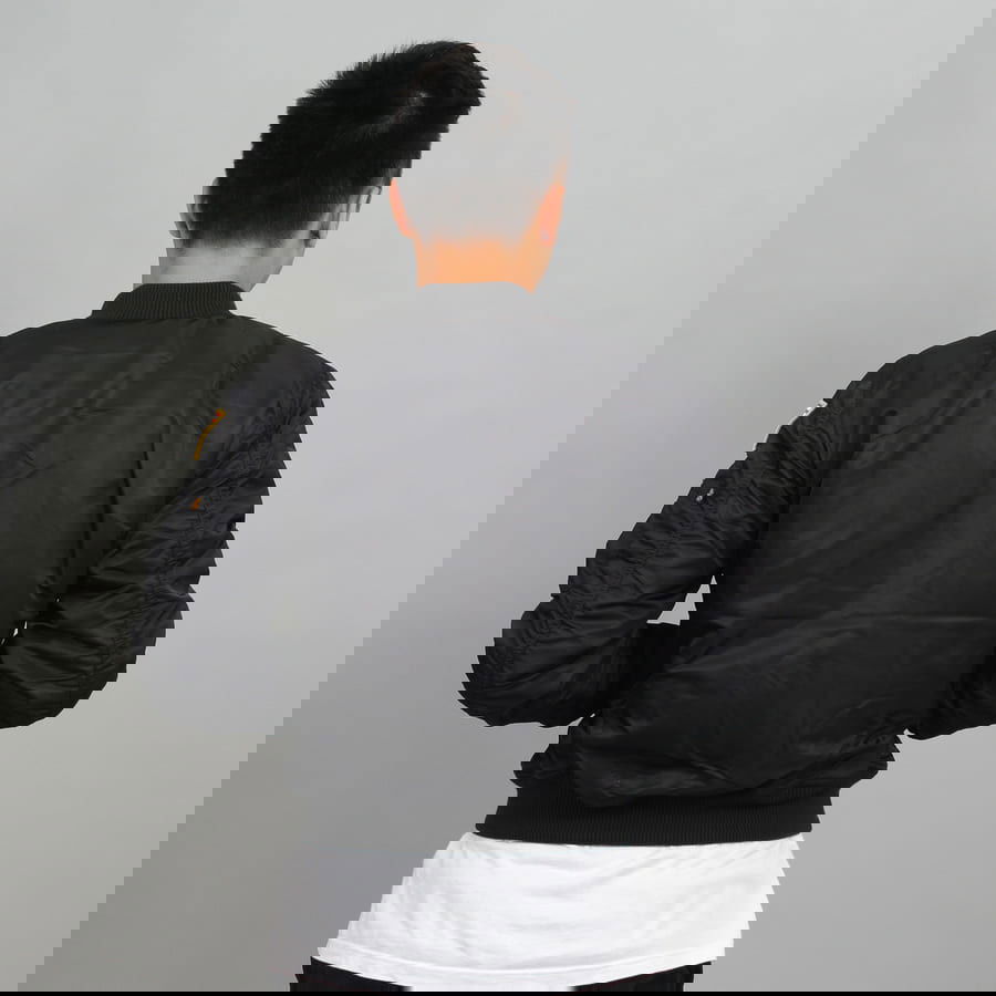 Bomberjakke Alpha Industries MA-1 VF NASA Jacket Sort | 166107-03, 1