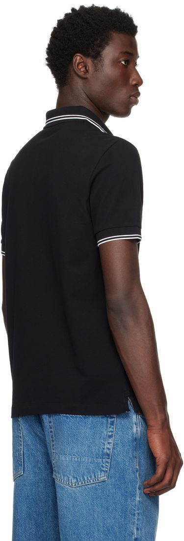 Polo skjorte Stone Island Organic Piqué Polo by Stone Island Sort | K2S15 2200007 S0018, 2