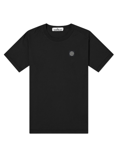 T-shirt Stone Island Patch Logo Te Sort | 741524113-V0029