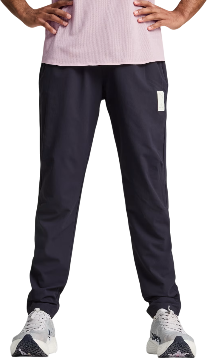 Joggingbukser Puma Saysky Run Pants Mørkeblå | 526954-16
