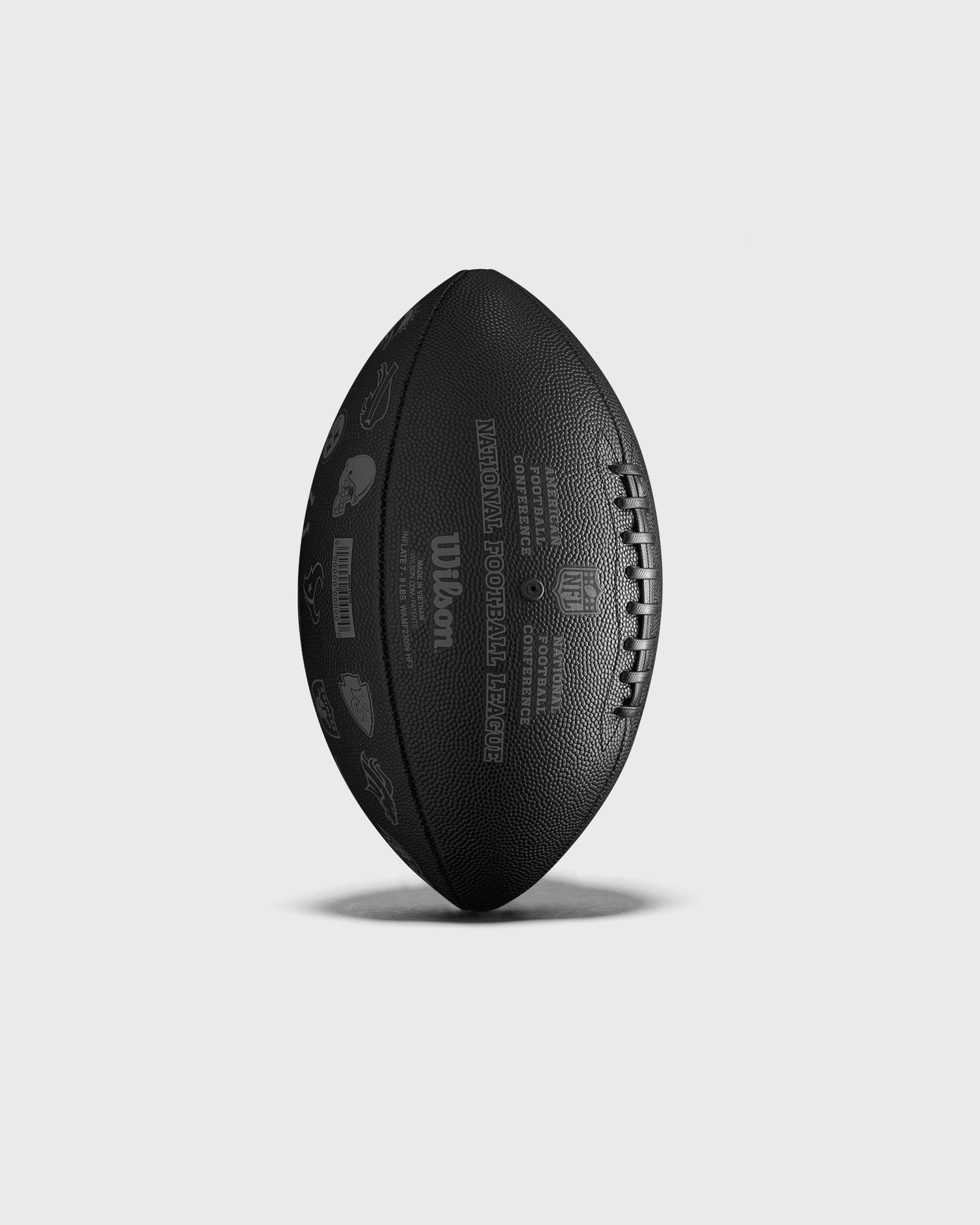 Sportsudstyr Wilson Tennis NFL Football Sort | WF4015701XBOF, 1