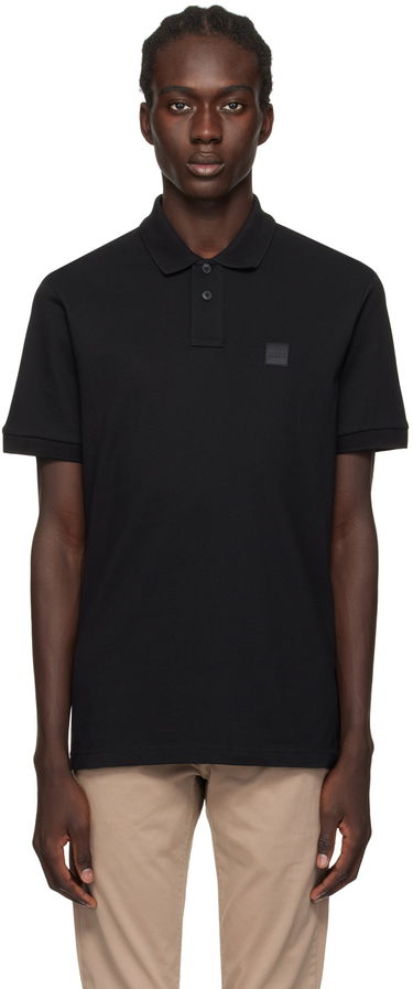 Polo skjorte BOSS Patch Polo Sort | 50507803, 0