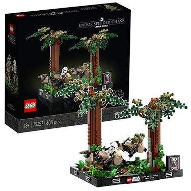 Flexstyle LEGO Star Wars™ 75353 Endor™ Speeder Chase Diorama Flerfarvet | 75353LEG, 0