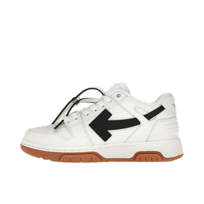 Sneakers og sko Off-White Out Of Office OOO White Black Gum W Sort | OWIA259C99LEA0100110