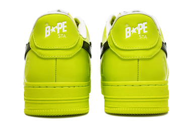 Sneakers og sko BAPE Bape Sta #2 Yellow/Black Grøn | 0ZXSHM191302M-YEL, 3
