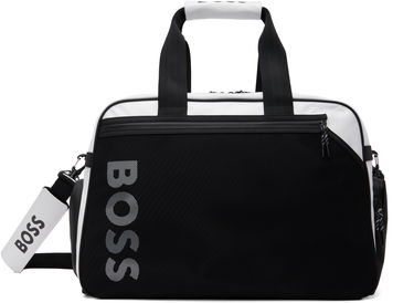 Rejsetaske BOSS BOSS Colour-Blocked Holdall Duffle Bag Sort | 50548091, 0