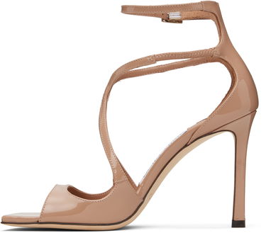 Tilbehør Jimmy Choo Jimmy Choo Azia 95 Heeled Sandals Beige | AZIA 95, 2