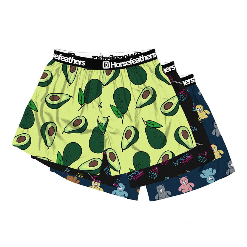 Boksere Horsefeathers Frazier 3-Pack Boxer Shorts Bundle 5 Flerfarvet | AM096G
