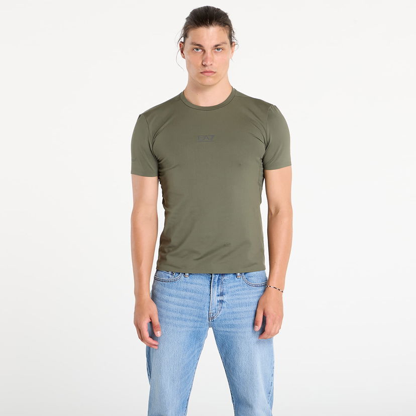 T-shirt Emporio Armani EA7 Emporio Armani Vigor7 Short Sleeve T-Shirt Grøn | 7M000291AF17842U8100