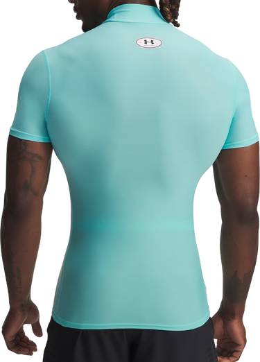 T-shirt Under Armour Compression Mock Short Sleeve Mansory HeatGear® Turkis | 6009091-425, 1
