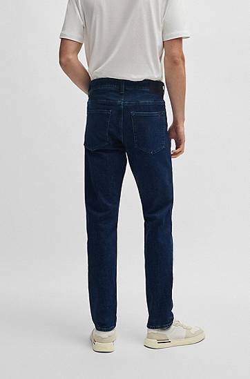 Jeans BOSS Delaware Slim-Fit Stretch Denim Jeans Blå | 50532515, 1