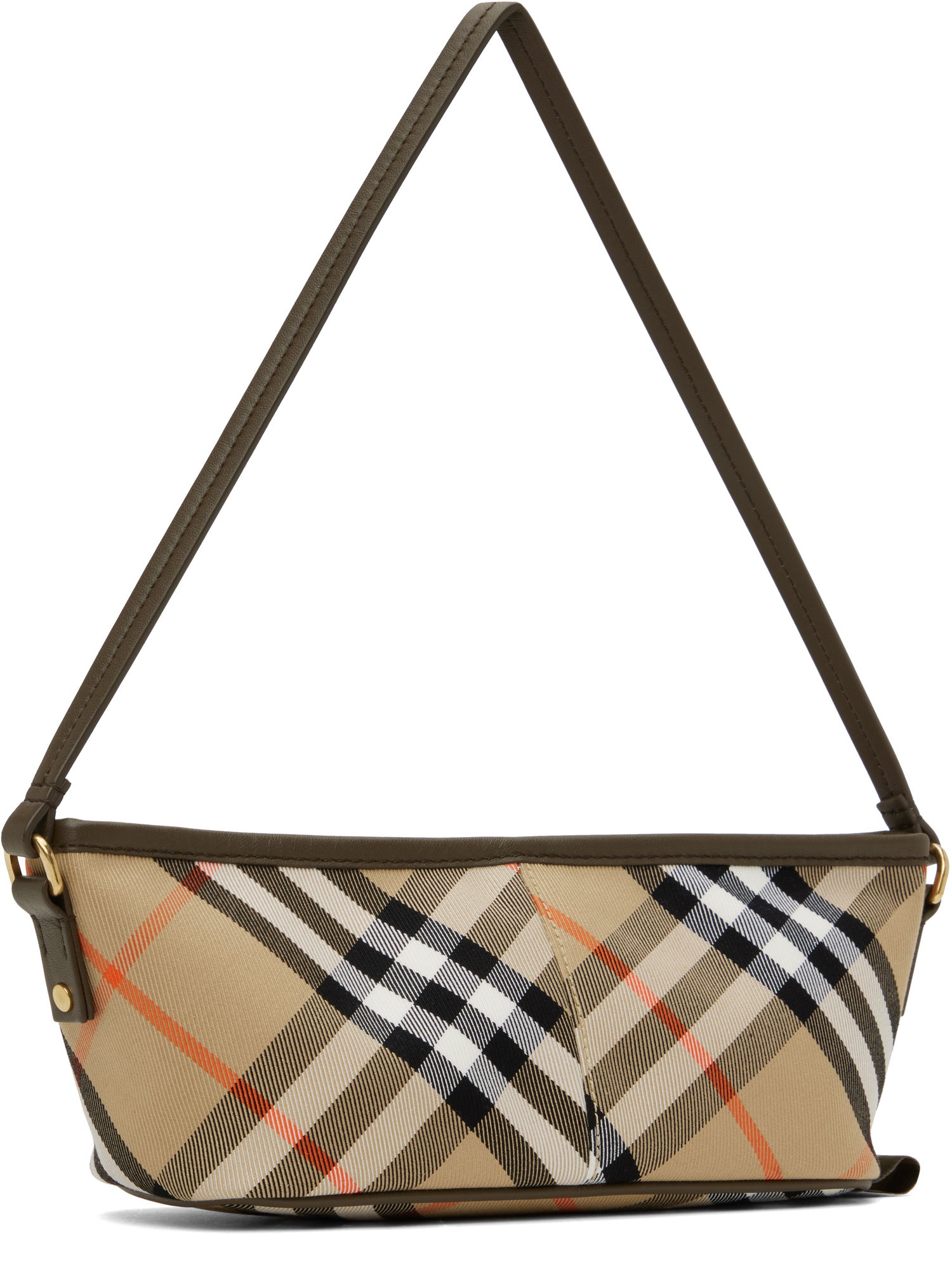 Tøj Burberry Beige Check Mini Bag Beige | 8095296, 1