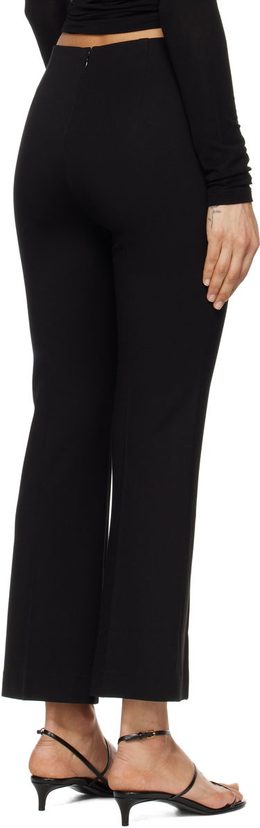 Bukser rag & bone Rag & Bone Irina Ponte Slim Fit Kick Flare Trousers Sort | WAC25S7003D803, 2