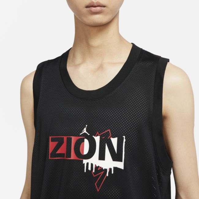 Tanktop Nike Dri-FIT Zion Tank Top Sort | DX6582-010, 1