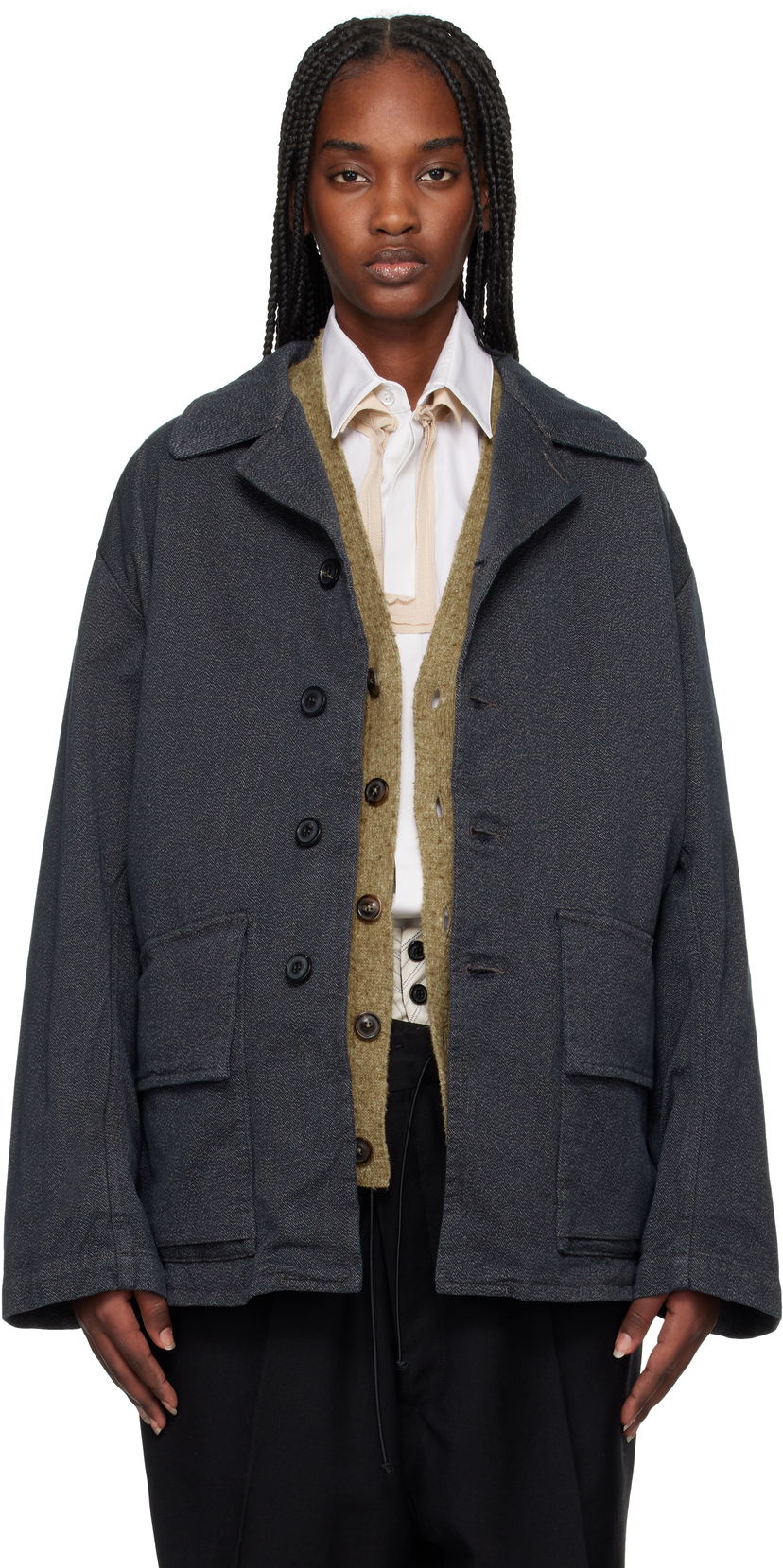 Jakke Maison Margiela Maison Margiela Sports Jacket Grå | S50AM0629 M35263