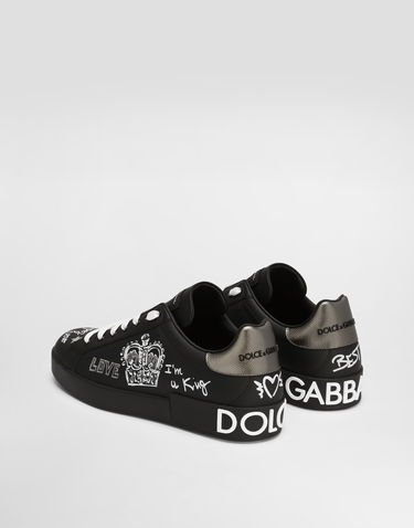 Tilbehør Dolce & Gabbana Dolce & Gabbana Portofino Calfskin Sort | CS1760AZ2688T724, 2