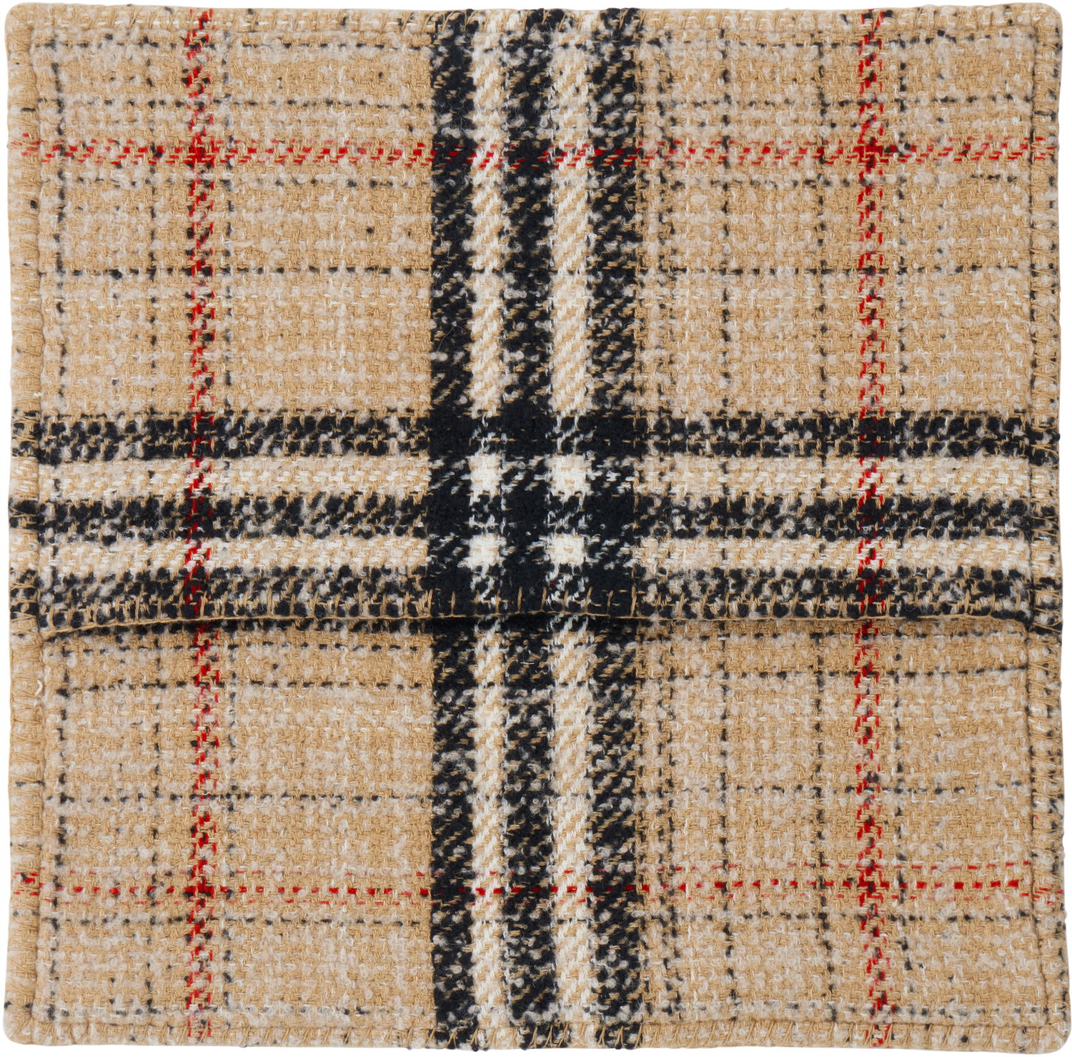 Tørklæde Burberry Burberry Giant Check Tweed Cushion Cover Beige | 8064057, 1
