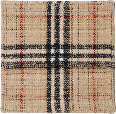 Tørklæde Burberry Burberry Giant Check Tweed Cushion Cover Beige | 8064057, 1