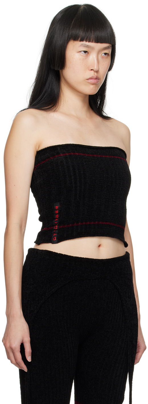 Tanktop Ottolinger Ottolinger Patch Tube Top Sort | 708001, 1