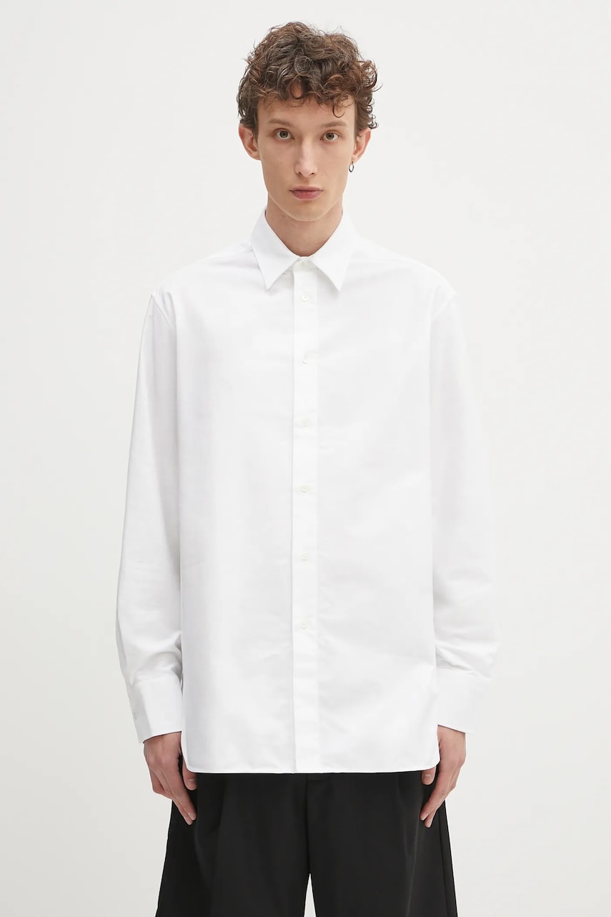 Skjorte JW Anderson JW Anderson Classic Regular Fit Shirt Hvid | SH0339.PG1726.001, 0
