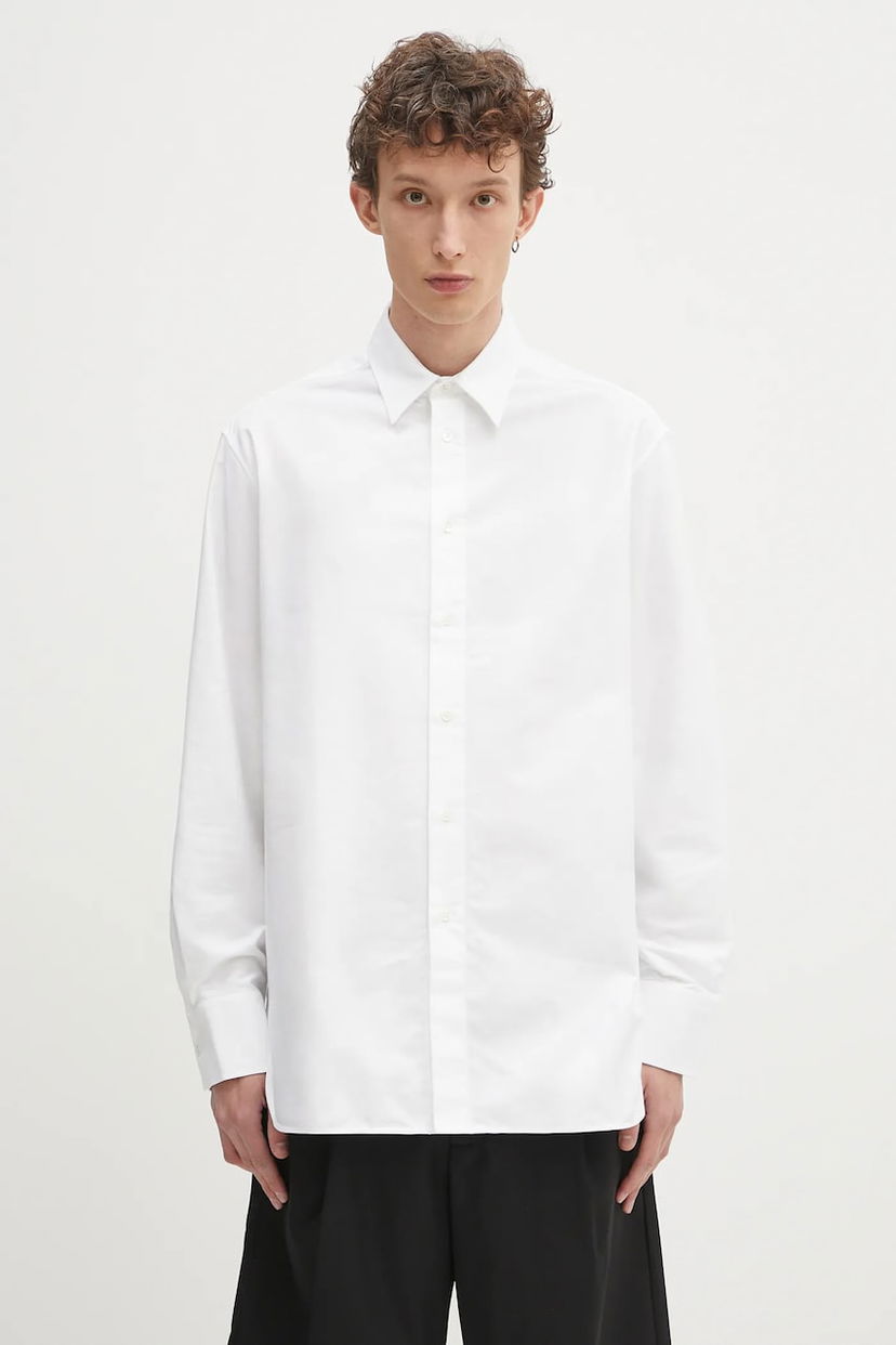 Skjorte JW Anderson JW Anderson Classic Regular Fit Shirt Hvid | SH0339.PG1726.001