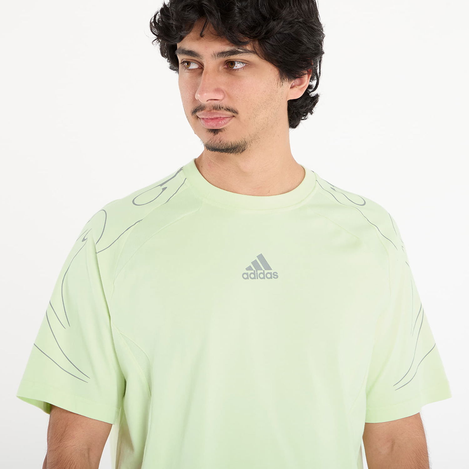 T-shirt adidas Originals Adilenium Season 4 Teamgeist Graphic Tee Grøn | KF8540, 1