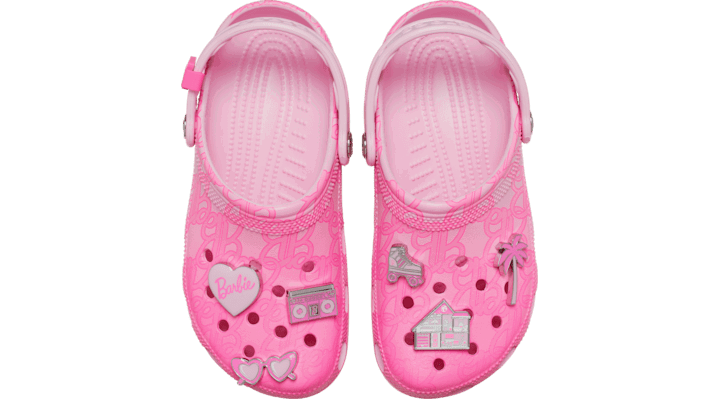 Sneakers og sko Crocs Mattel Barbie Classic Clogs Lyserød | 211405-90H, 0