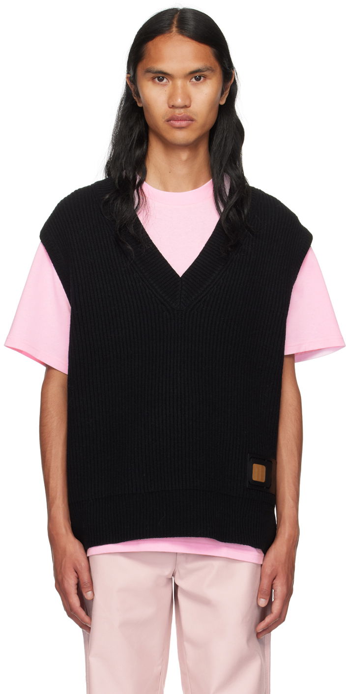 Vest JW Anderson Black Sim Card Vest Sort | KW0946-YN0170, 0