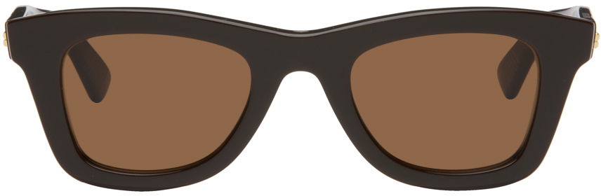 Solbriller Bottega Veneta Wayfarer Sunglasses Brun | BV1147S, 0