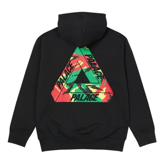 Sweatshirt Palace Back Logo Printed Hoodie Sort | P19HD069, 0