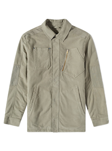 Jakke Objects IV Life Moleskin Shirt Jacket Grøn | OBJ-001-204-06-0422