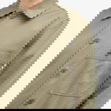 Skjorte NORSE PROJECTS Norse Projects Standard Twill Overshirt Grøn | N50-0260-8076, 5