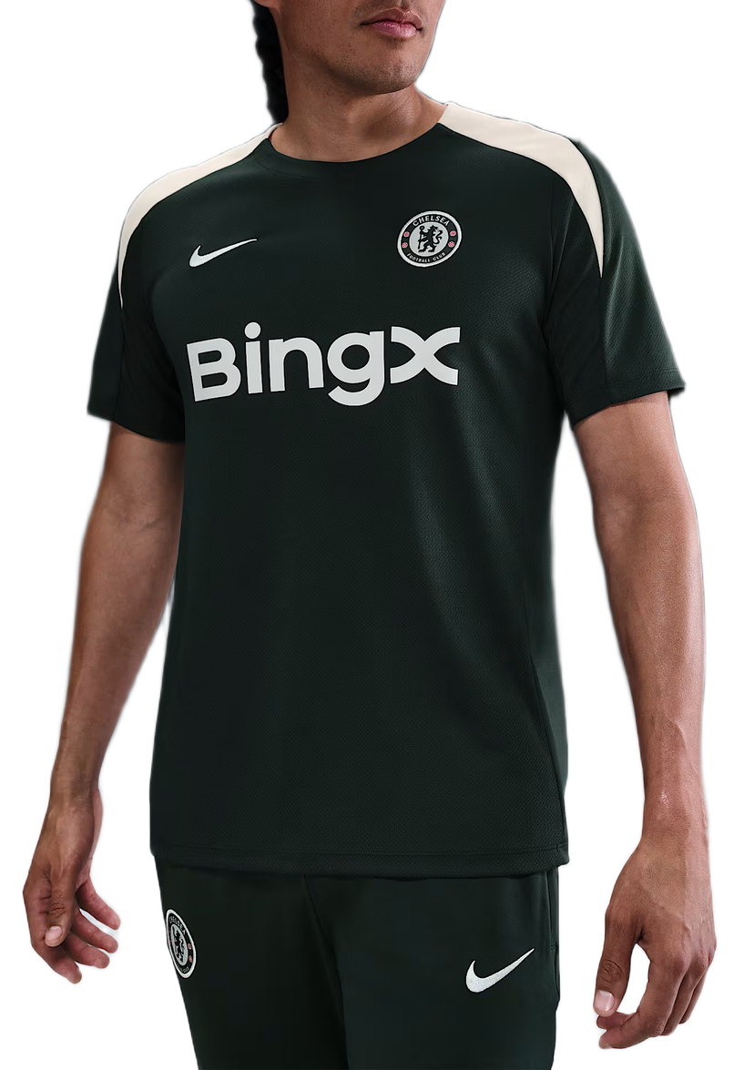 T-shirt Nike Chelsea FC Strike Short Sleeve Top 2025/26 Grøn | hj7750-347