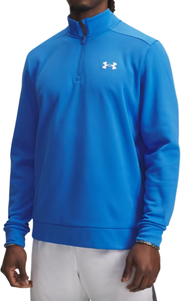 Sweatshirt Under Armour Under Armour Fleece 1/4 Zip Top Blå | 1373358-402