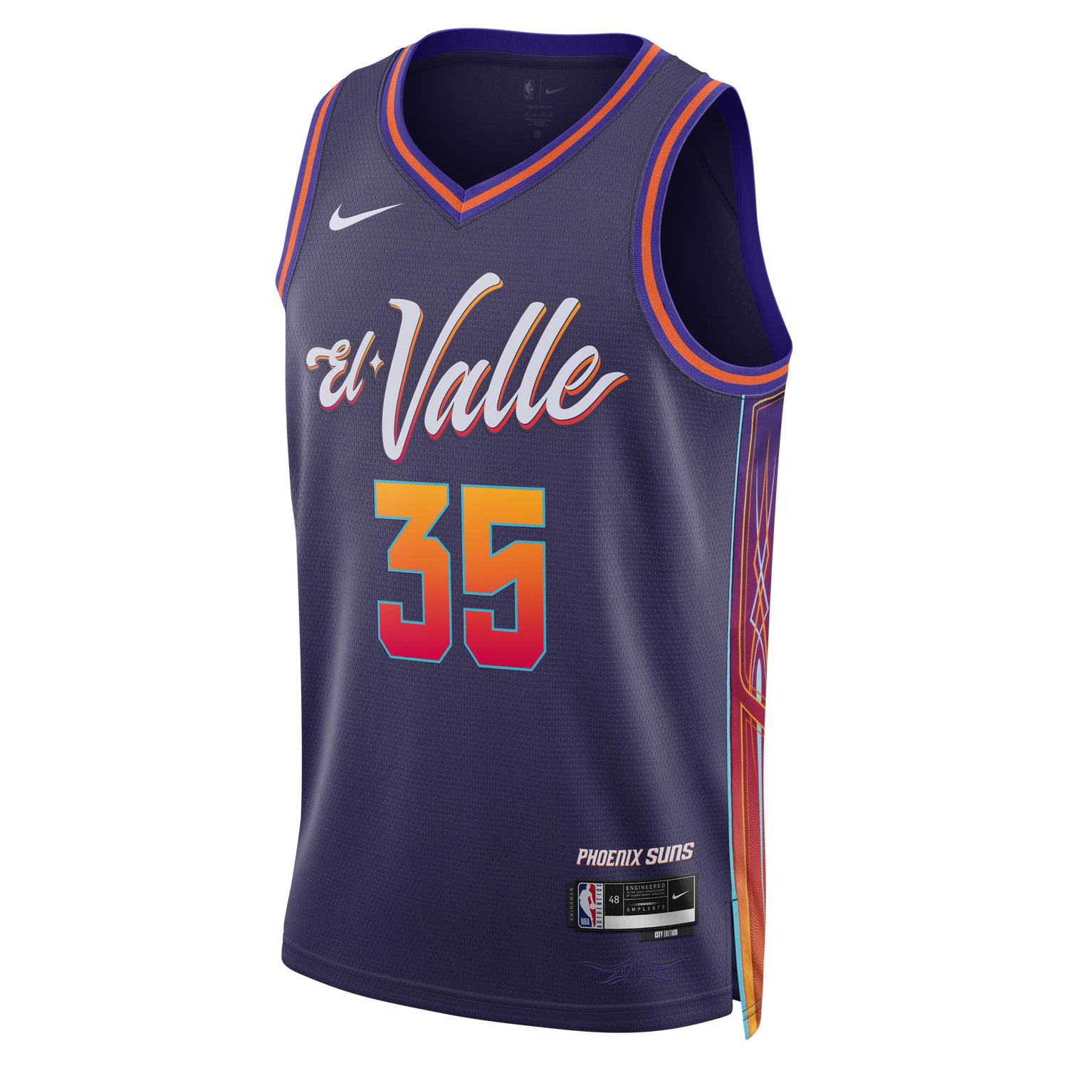 Jersey Nike Dri-FIT NBA Swingman Jersey Kevin Durant Phoenix Suns City Edition 2023/24 Mørkeblå | DX8516-539, 1