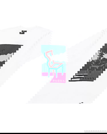 T-shirt By Parra Parra Smoke Chair Graphic T-Shirt Hvid | 53500, 0
