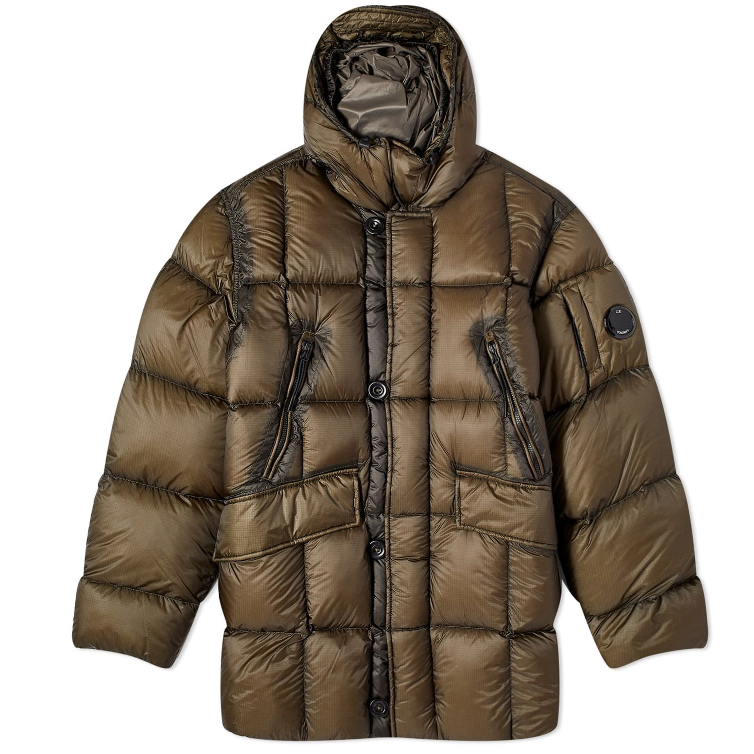Parka C.P. Company D.D Shell Down Parka Grøn | 15CMOW193A-006099A-670, 0