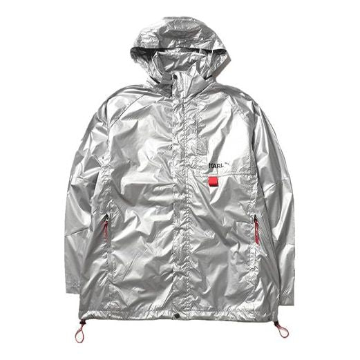 Vindjakke Puma Woven Zip-Up Sports Jacket Metalisk | 595679-01