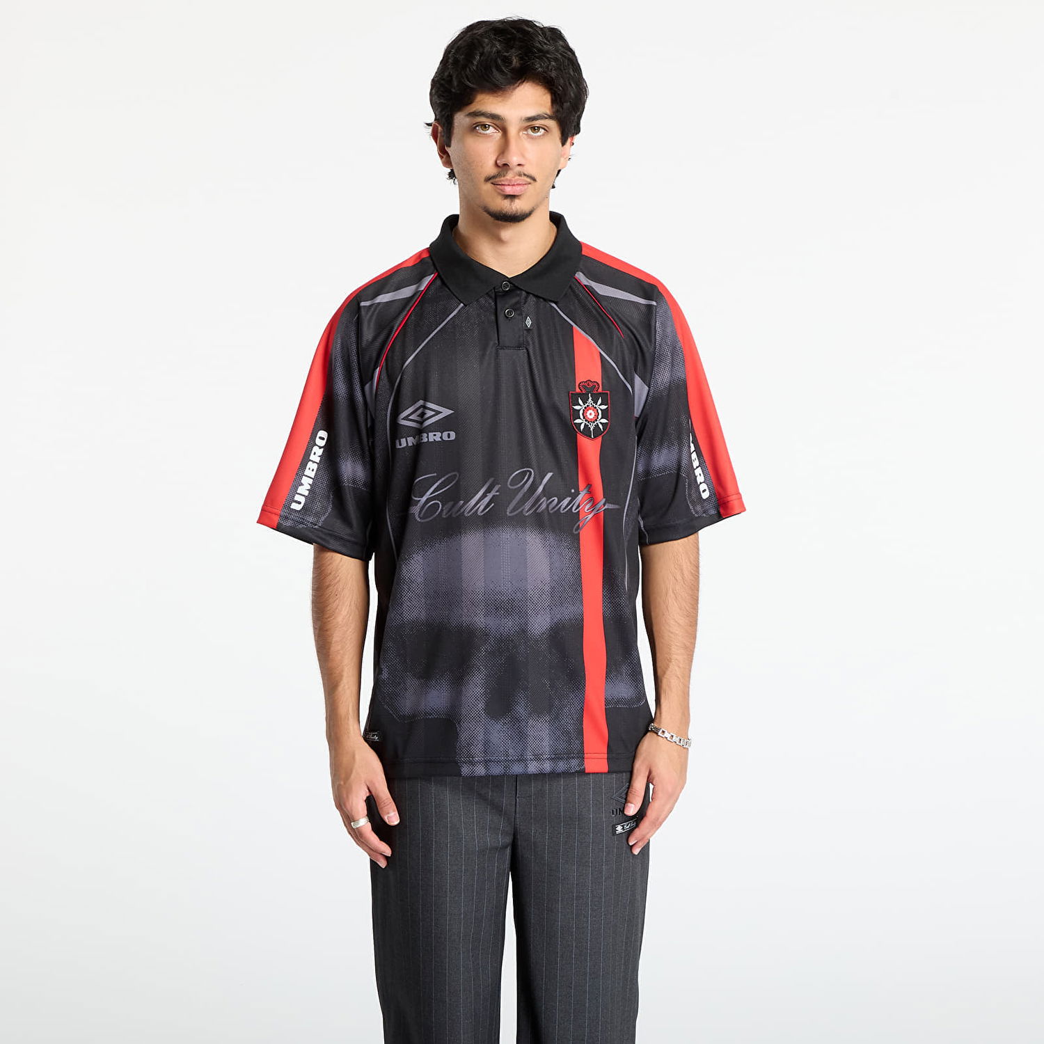 Polo skjorte Umbro Cult Unity Jersey Polo L Flerfarvet | UBMW0402FA251 BLK0042, 0