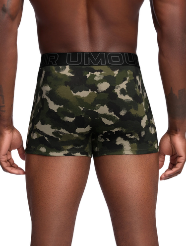 Boksere Under Armour Performance Cotton Boxer Briefs 3-Pack with Print Flerfarvet | 1383892-391, 2