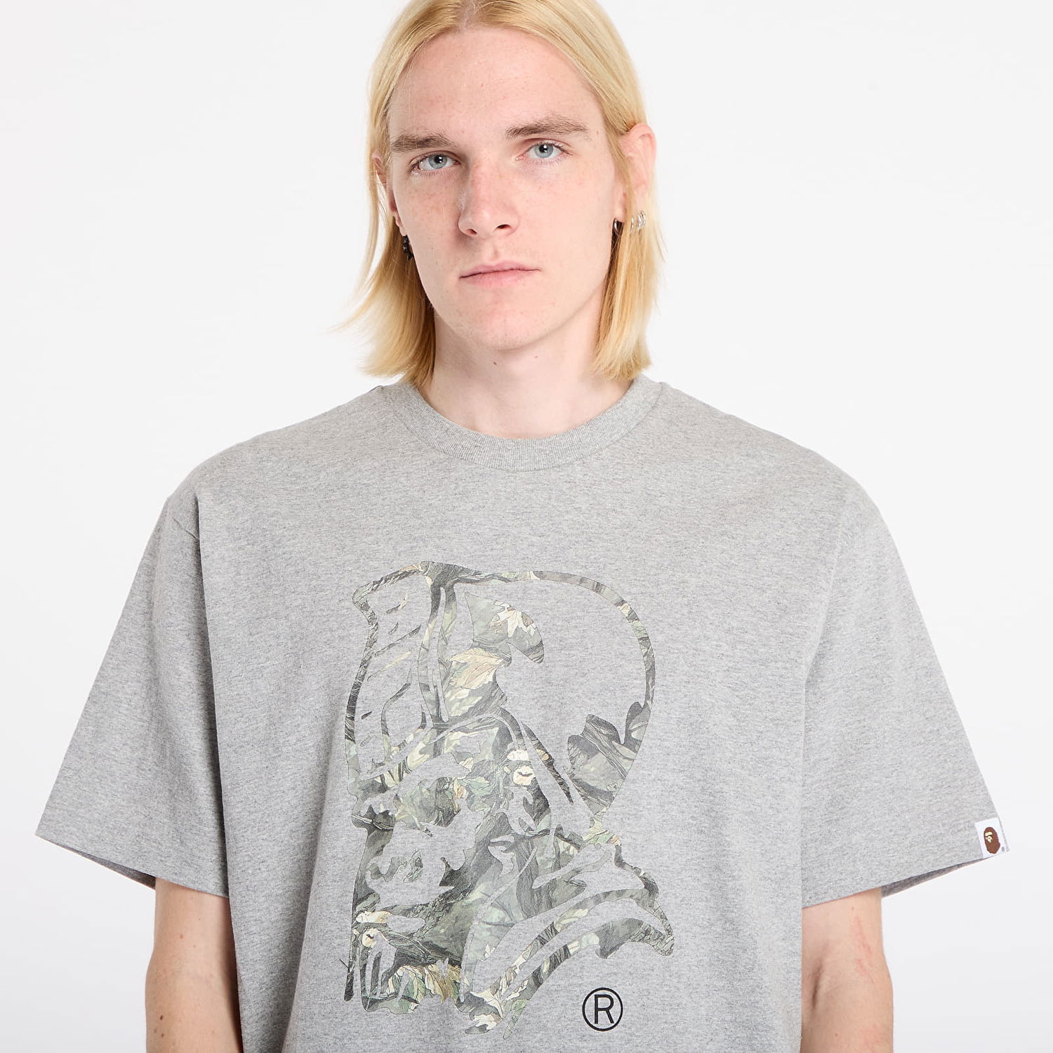 T-shirt BAPE Tree Edge Camo General T-Shirt Grå | 001TEL801034MGRA, 1