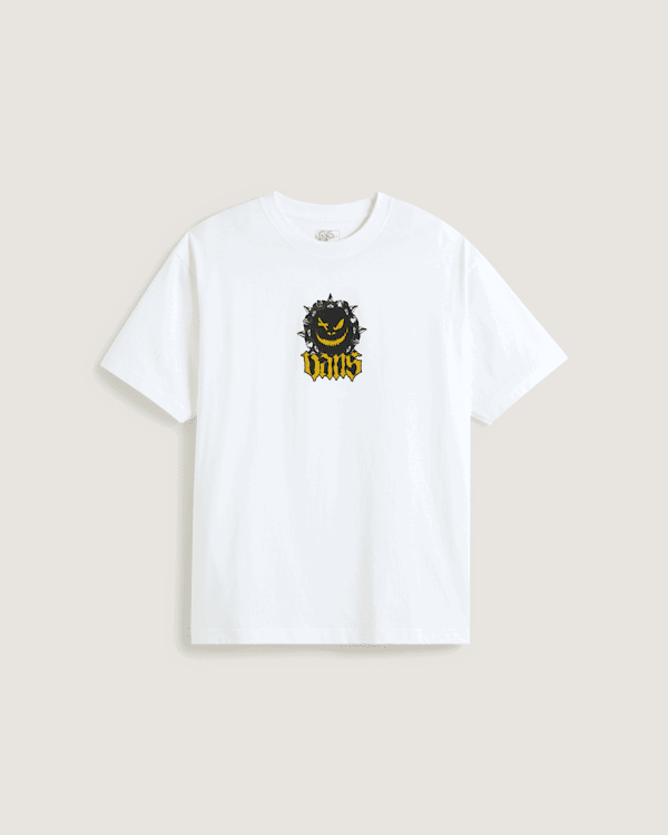 T-shirt Vans Happy Spike T-Shirt Hvid | VN000PE7WHT, 0