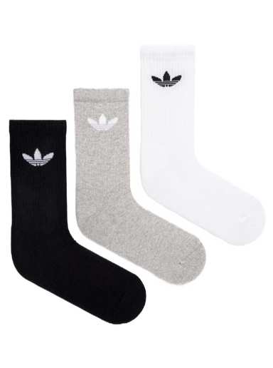 Sokker adidas Originals Trefoil Cushion Crew Socks 6-pack Flerfarvet | IJ5620
