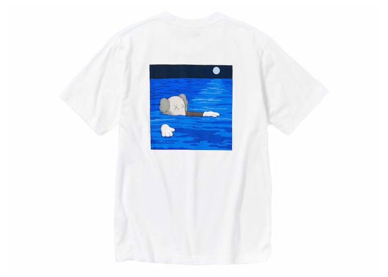 T-shirt KAWS KAWS Artbook Cover Short Sleeve T-Shirt Hvid | 467525