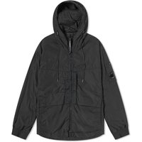 Skjorte C.P. Company Chrome-R Hooded Overshirt Sort | 15CMOS024A-005904G-999, 1